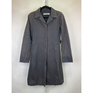 Vintage Navy Jil Sander Trench Coat Size‎ 38